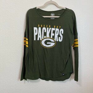47 Green Bay Packers Long Sleeve Cotton Modal Tee